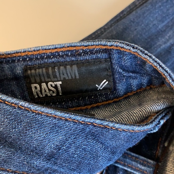 William Rast dark blue skinny jeans size 24, fit more like 25. - Picture 3 of 4